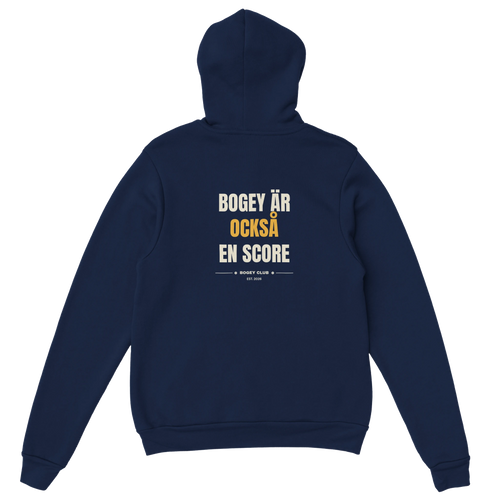 Hoodie med klubbmärke på bröstet, Bogey Club Sweden