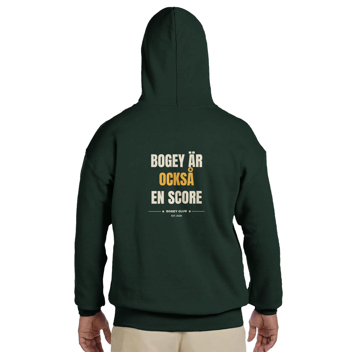 Hoodie med ryggtryck, bild 4, Bogey Club Sweden