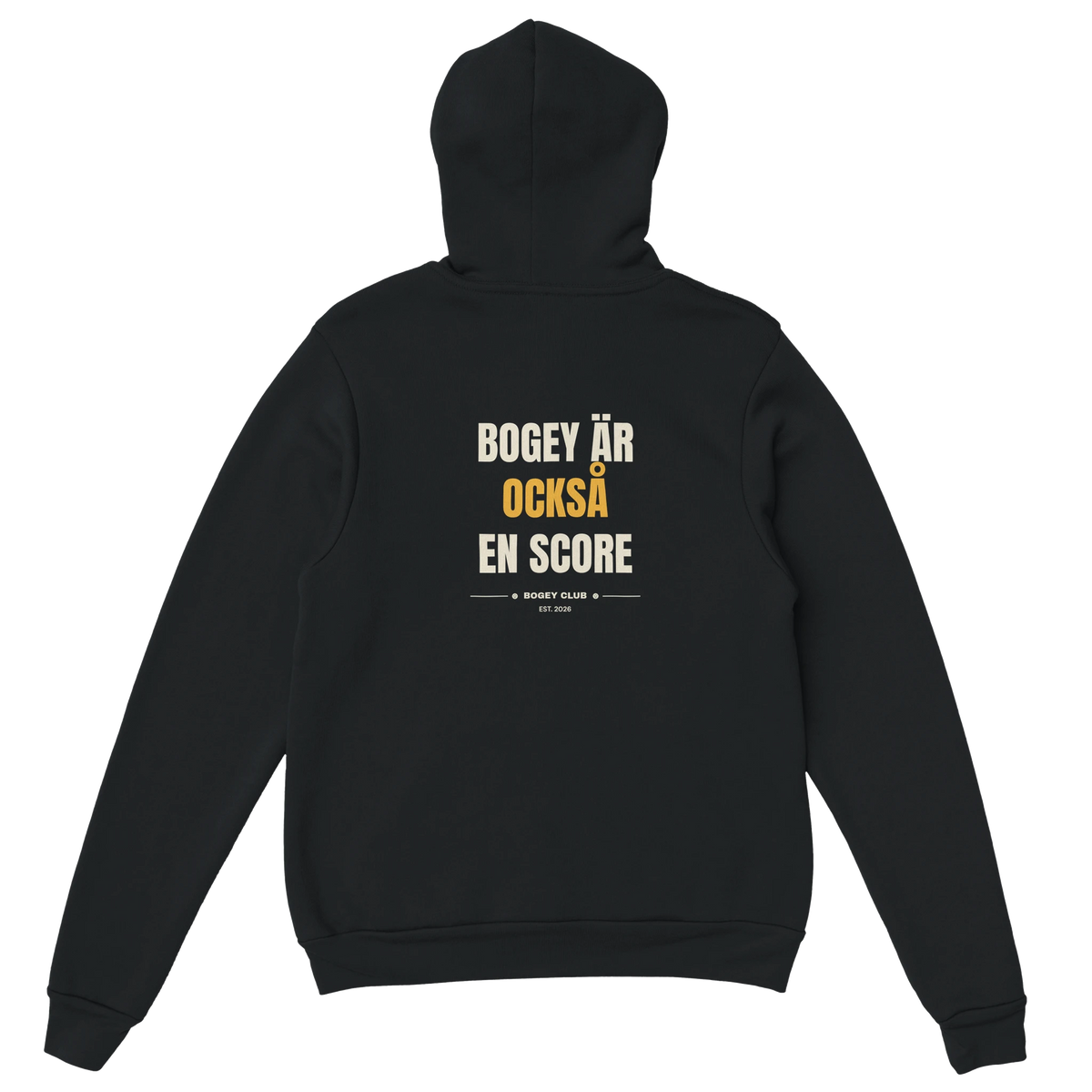 Hoodie med ryggtryck, bild 3, Bogey Club Sweden