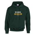 Mulligan-ambassadör – hoodie i skogsgrön, Bogey Club Sweden
