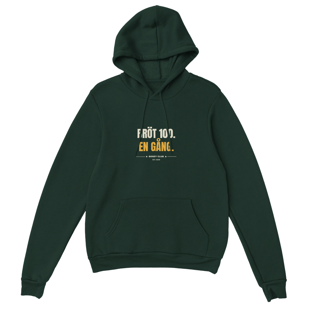 Bröt 100. En gång. – hoodie, bild 4, Bogey Club Sweden