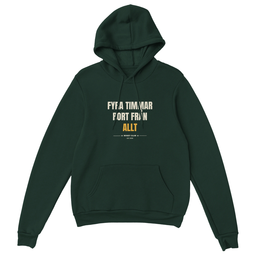 Fyra timmar bort från allt – hoodie, bild 4, Bogey Club Sweden