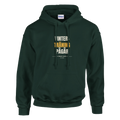 Vinterträning pågår – hoodie i skogsgrön, Bogey Club Sweden